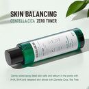 SKIN Balancing Centella Cica Zero Facial Toner 5.07 fl.oz(150ml) | AHA BHA PHA and Teatree | Soothing, Calming, Hydrating for Sensitive Skin | Daily Korean Skincare