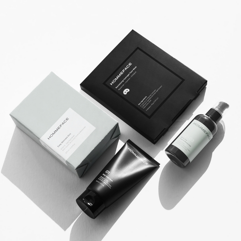 HOMMEFACE  Ultimate Easy Skincare Duo Kit