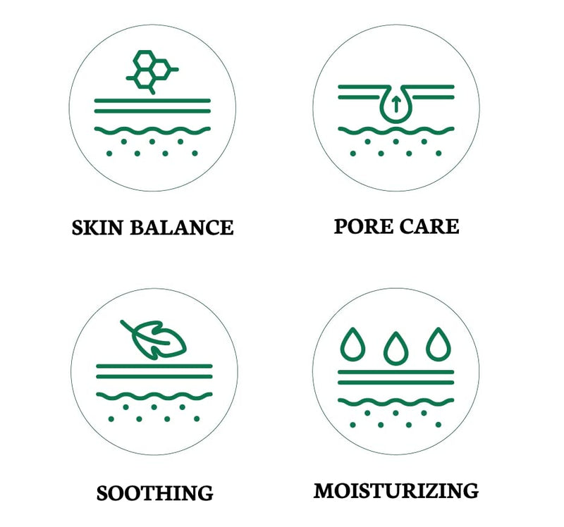 DEARBOO Skin Balancing Centella Cica Zero Facial Foam Cleanser (5.07oz) - Exfoliating, Sensitive Skin, Soothing, Pore Care, Soothing, Moisturizing