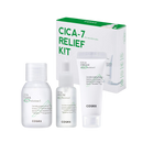 COSRX CICA Relief Kit | Toner, Serum, Cream with Centella Asiatica | Sensitive Skin, Soothing, Moisturizing | Travel Size Set, Gift Set, Korean Skin Care, Not Tested on Animals, Paraben Free