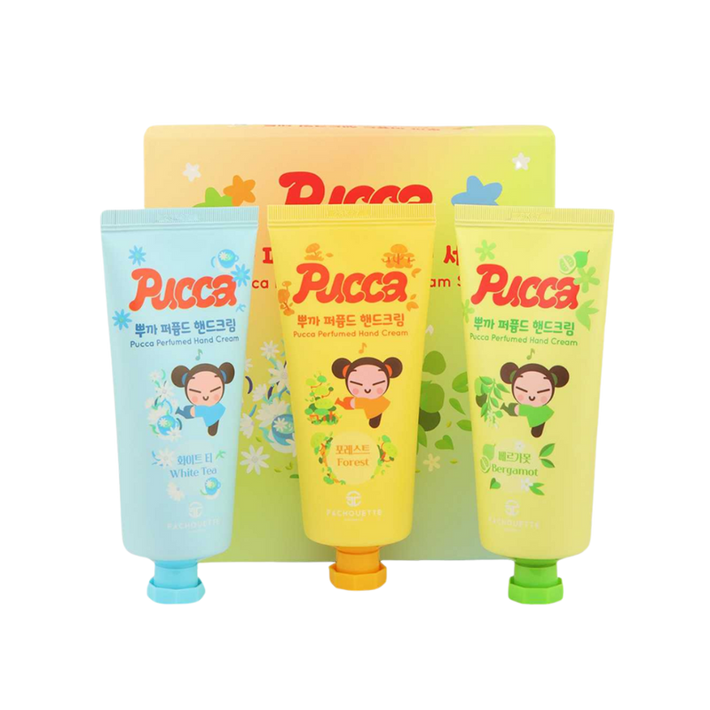 Pucca Perfume Hand Cream 3pc Set